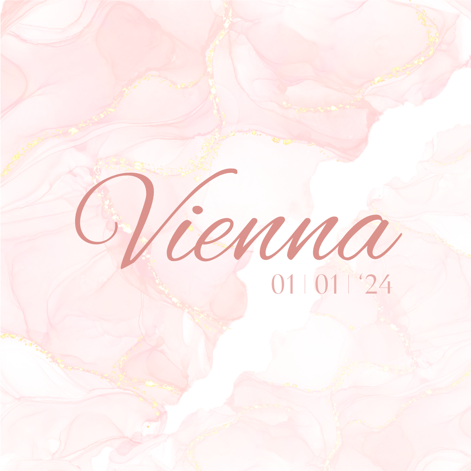 Geboortekaartje Vienna
