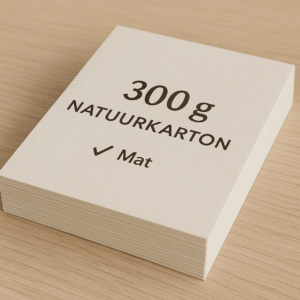 Natuurkarton (mat) 300g/m²